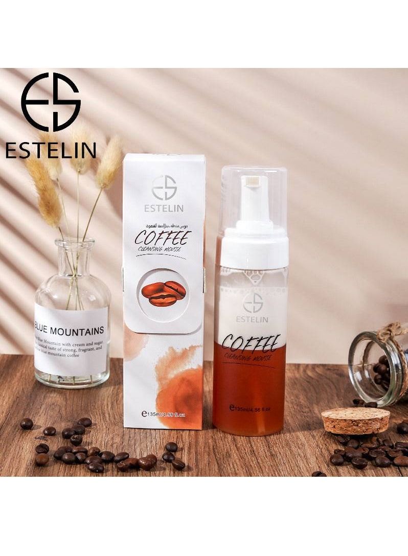 Skin Care Deep Cleaning Pore Cleaning Coffee Cleansing Mousse 135ml