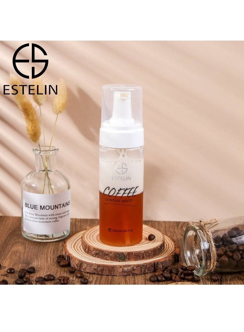 Skin Care Deep Cleaning Pore Cleaning Coffee Cleansing Mousse 135ml