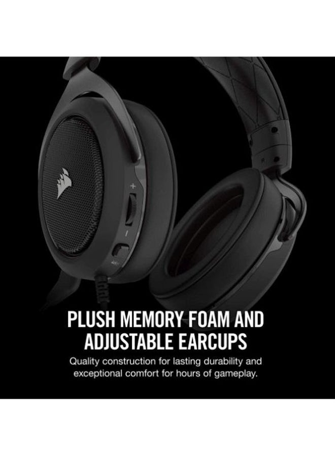 HS50 Stereo Wired Over-Ear Gaming Headphones With Mic