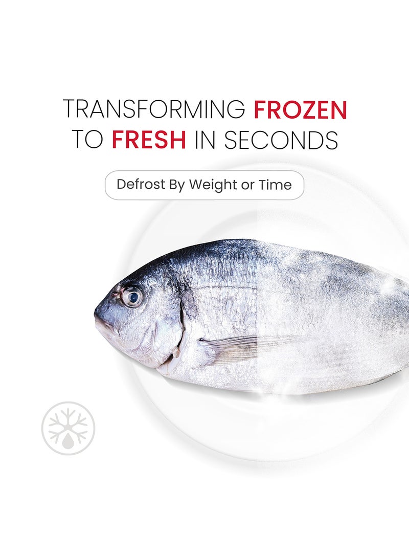 Microwave Oven  20L with Mechanical Knob Control, 5 Power Levels, Cooking End Signal, and Turntable Glass Tray 20 L 700 W NMO22M White