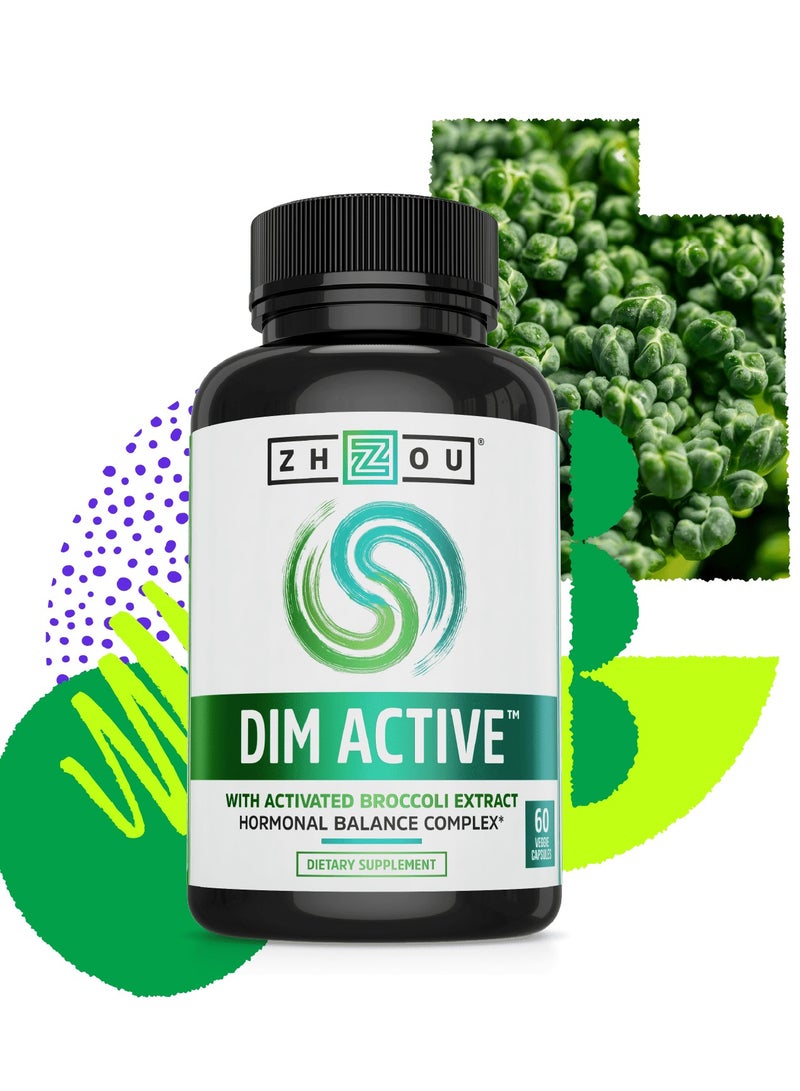DIM Active Hormonal Balance Complex 60 Veggie Capsules