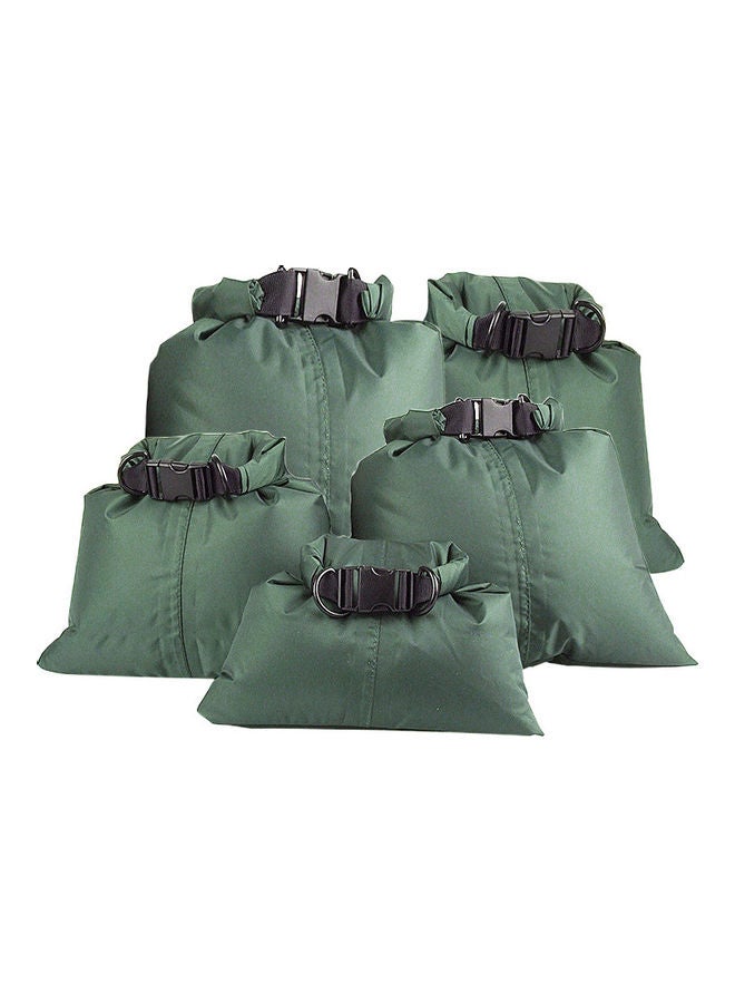 5-Piece Waterproof Storage Pouch 33 x 33 x 33cm