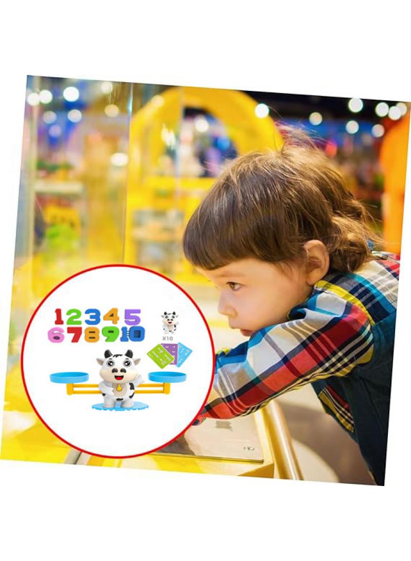Children's Early Education Digital Arithmetic Addition And Subtraction Balance Puzzle Parent-child Desktop Game Toys