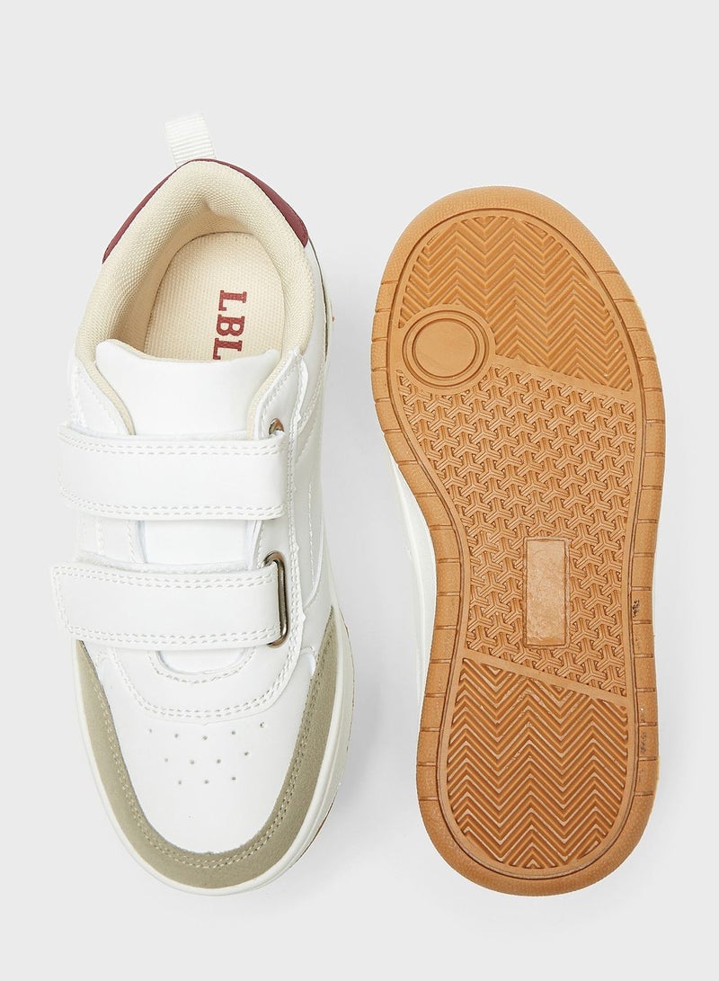 Kids Low Top Velcro Sneakers