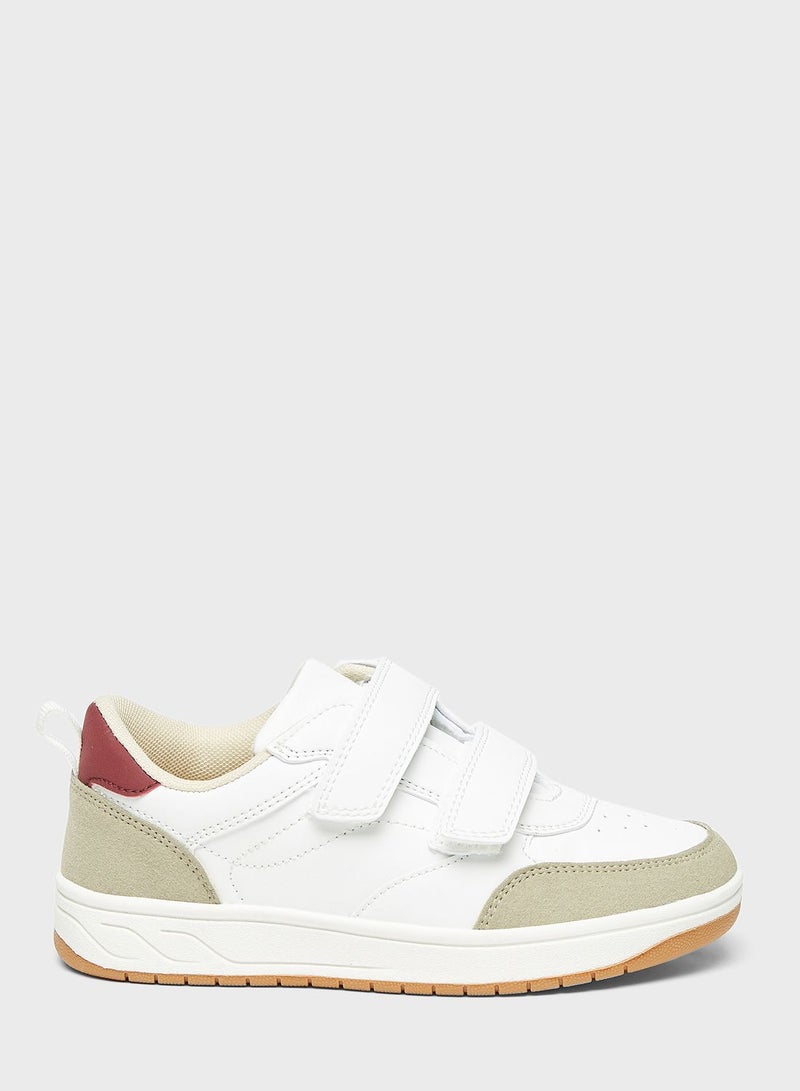 Kids Low Top Velcro Sneakers