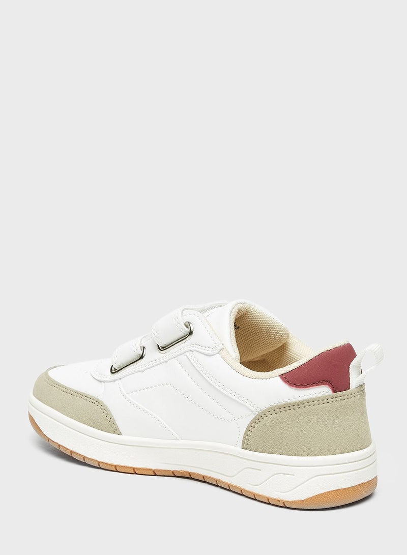 Kids Low Top Velcro Sneakers