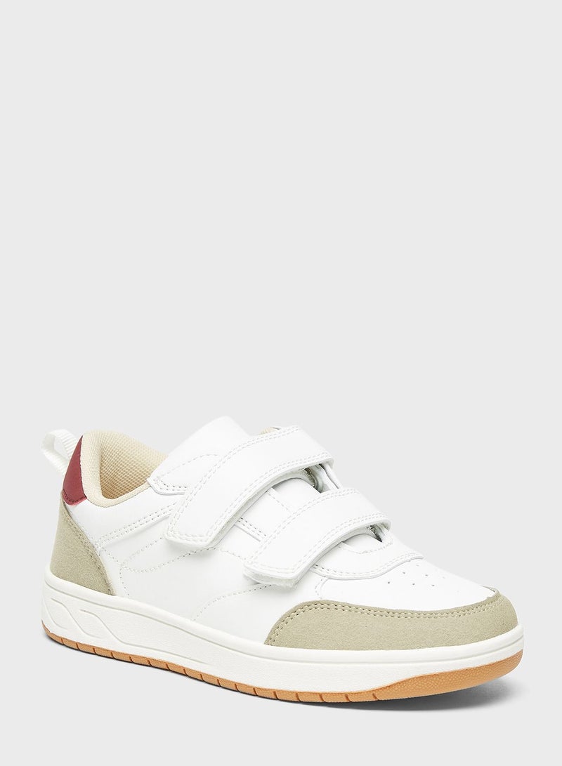 Kids Low Top Velcro Sneakers