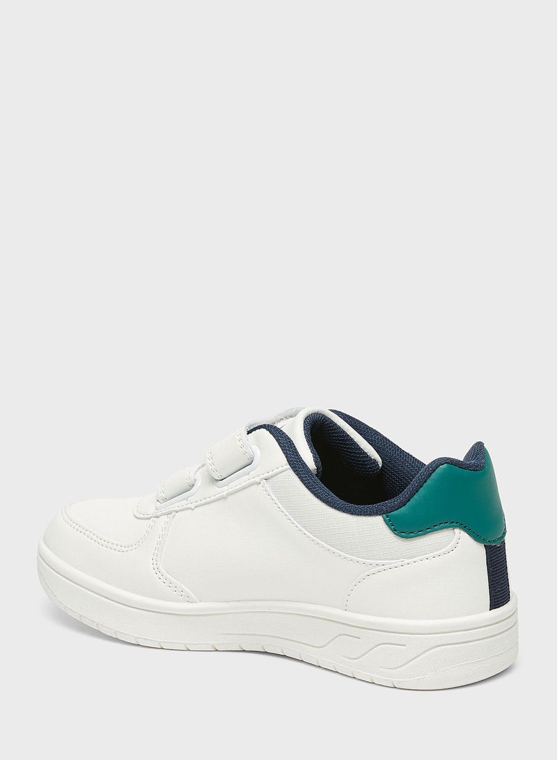 Kids Low Top Velcro Sneakers