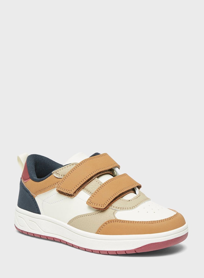 Kids Low Top Velcro Sneakers