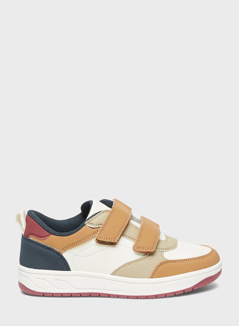 Kids Low Top Velcro Sneakers