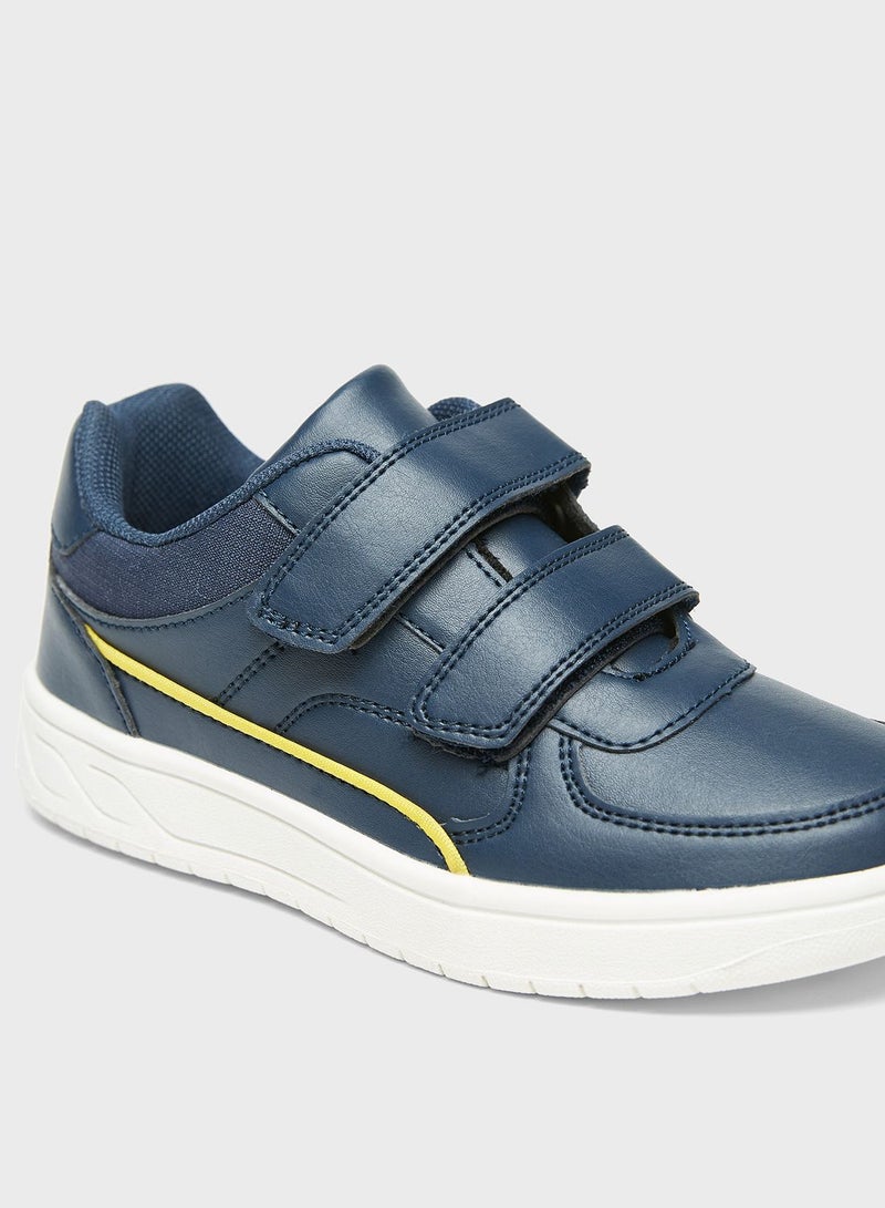 Kids Low Top Velcro Sneakers