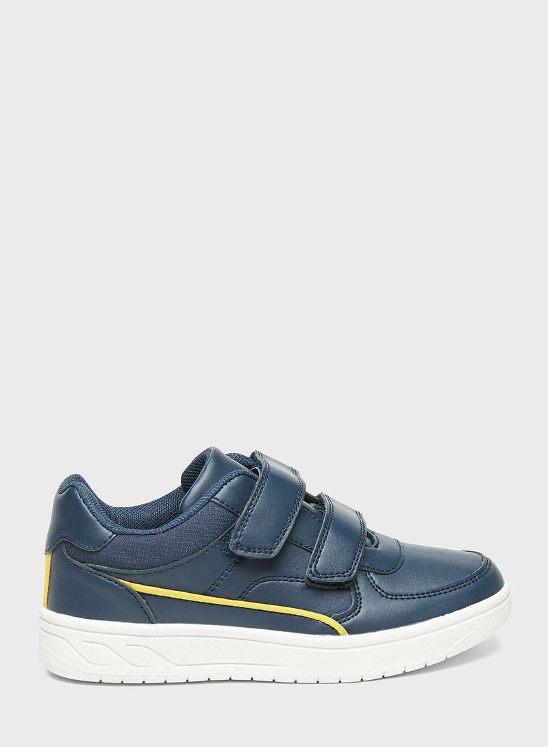 Kids Low Top Velcro Sneakers