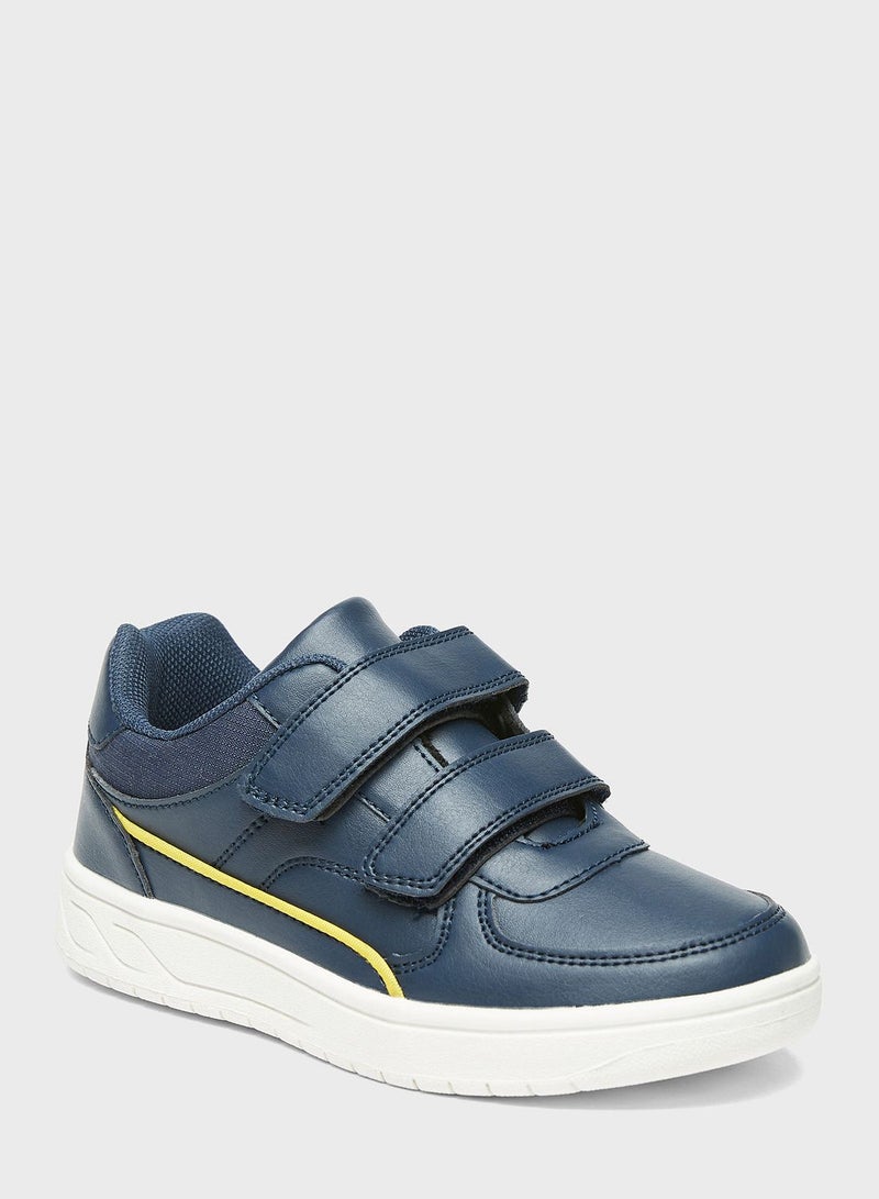 Kids Low Top Velcro Sneakers