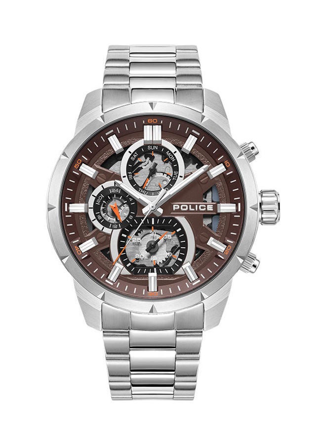 Men's Chronograph Round Shape Metal Wrist Watch PEWJK0021804 - 45 Mm