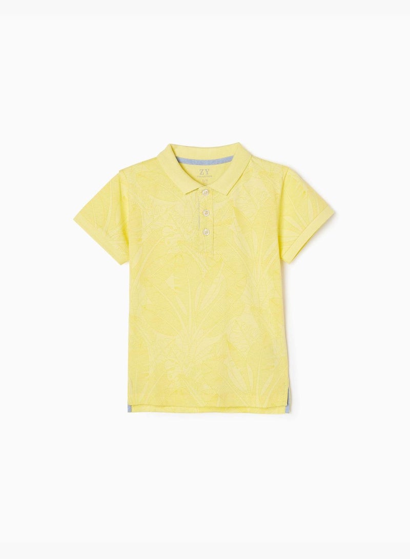 Zippy Cotton Polo Shirt For Boys Nature