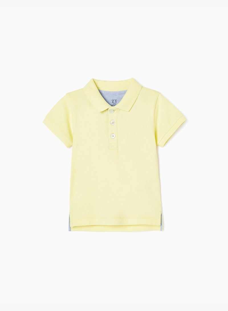 Zippy Polo-Shirt With Oxford Detail For Baby Boys