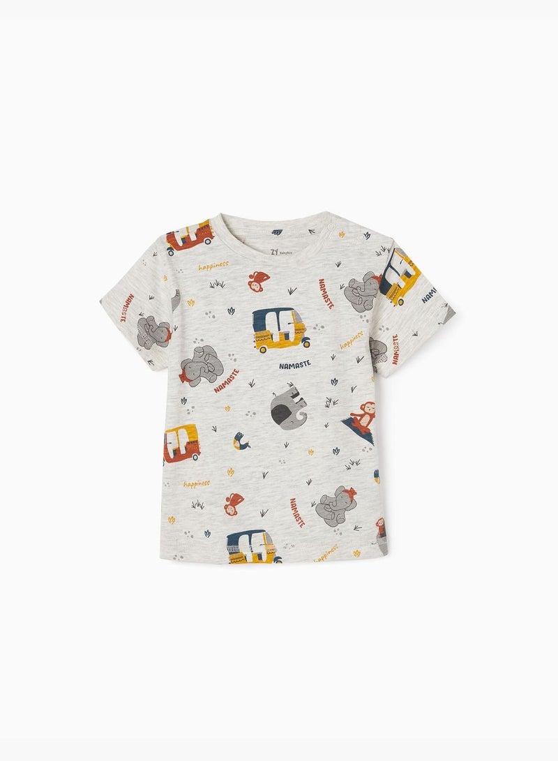 Zippy Cotton T-Shirt For Baby Boys