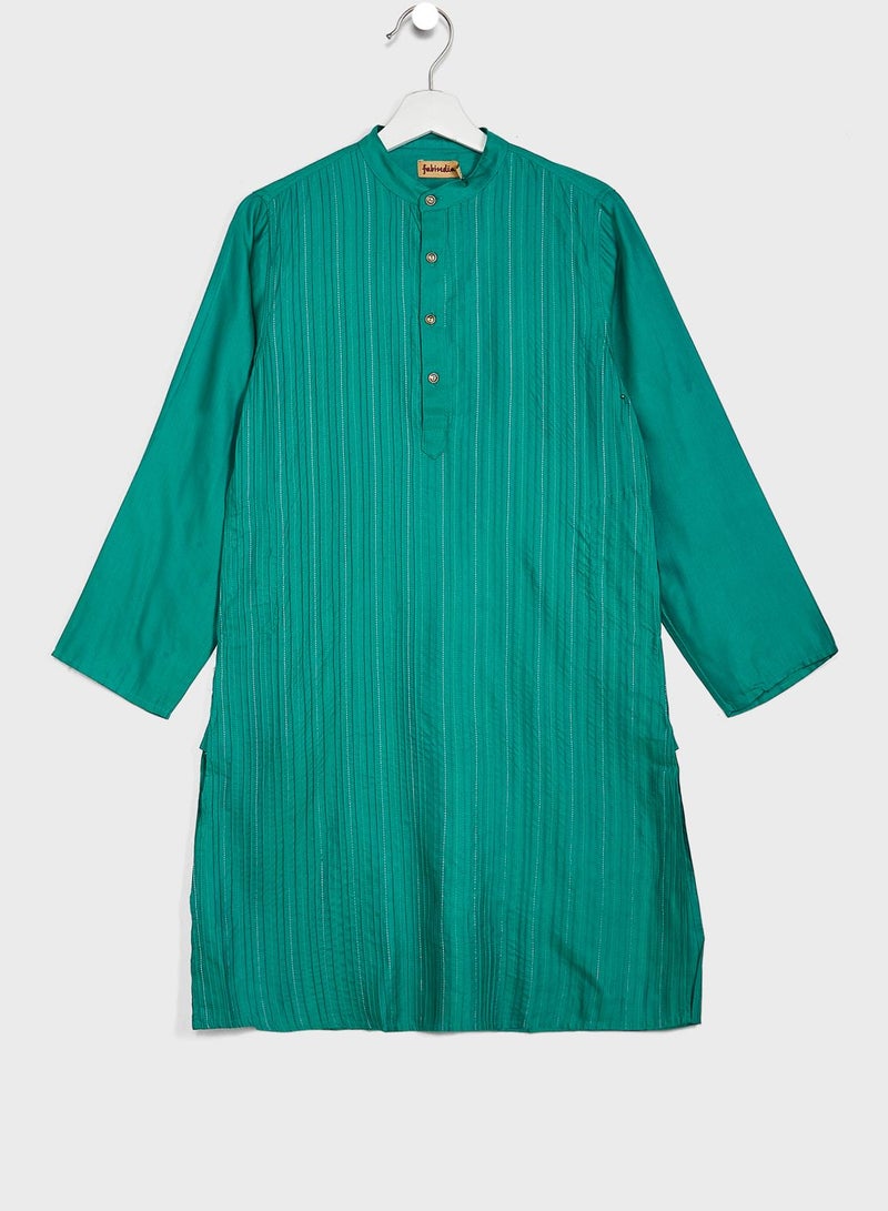 Kids Striped Kurta