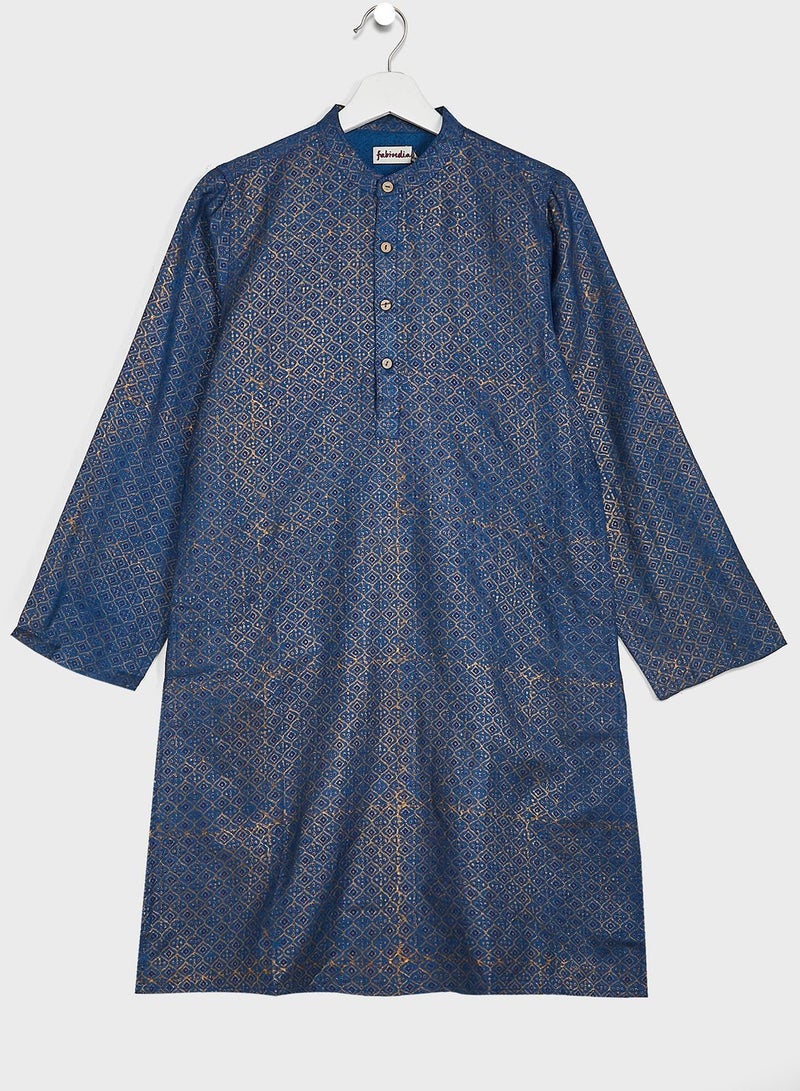 Kids Printed Kurta