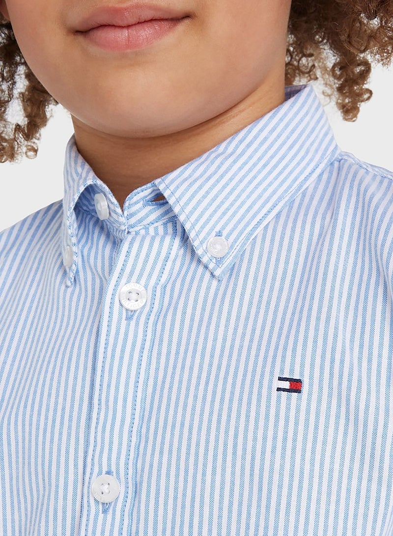 Kids Stripe Flex Ithaca Shirt