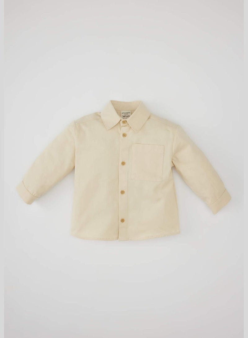 Baby Boy Woven Long Sleeve Shirt