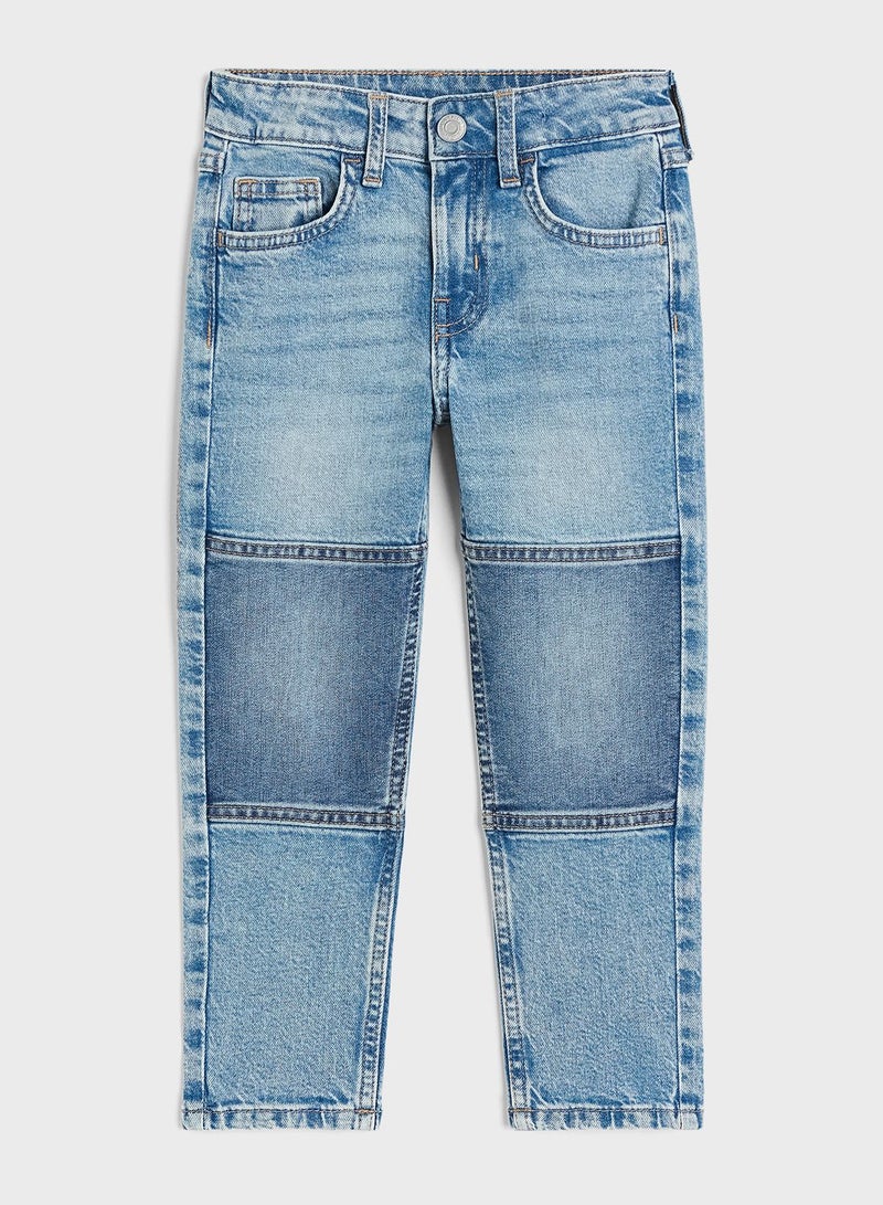 Kids Denim Straight Fit Jeans