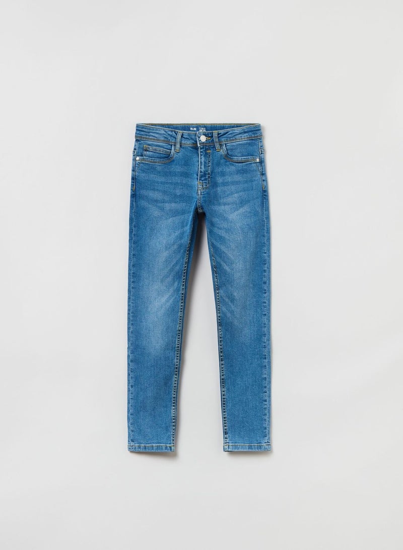 OVS Slim Fit Jeans With Five Pockets