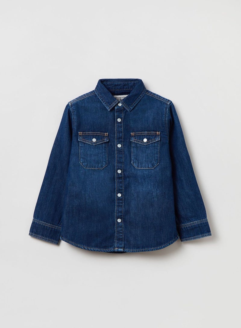 OVS Kids Boys Denim Shirt