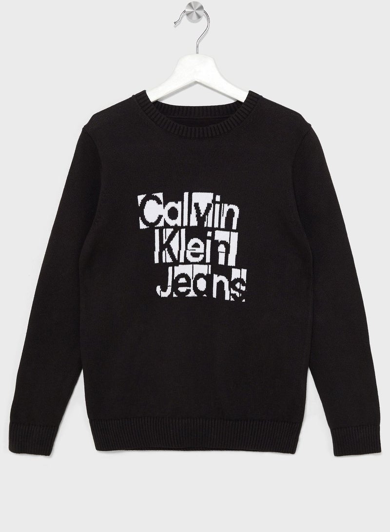 Kids Graphic Sweater