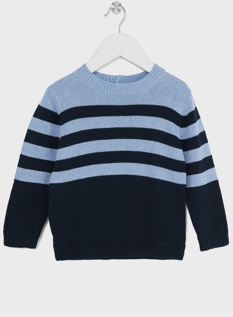 Infant Striped Sweater