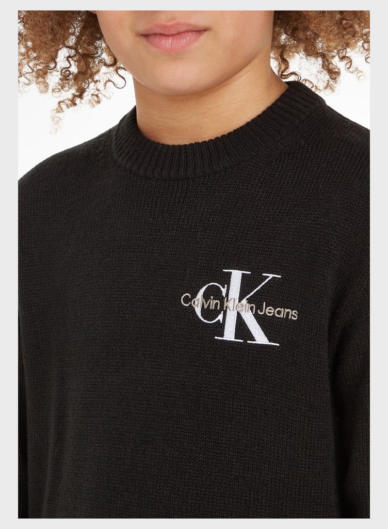 Kids Crew Neck Sweater