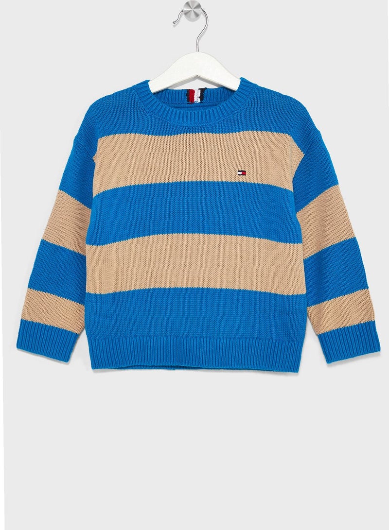 Kids Colorblock Sweater