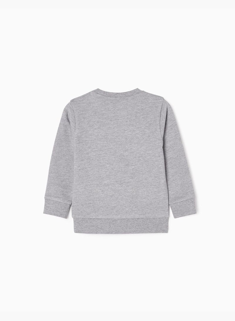 Zippy Brushed Cotton Sweatshirt For Baby Boys