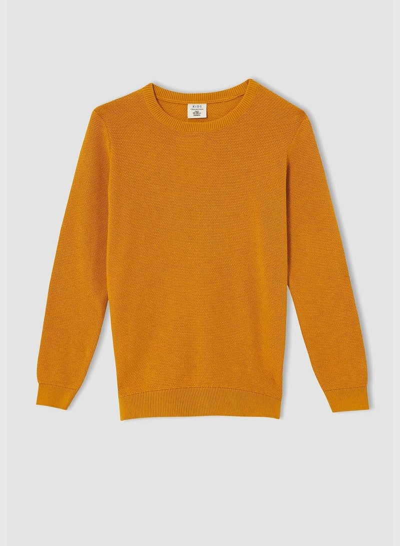 Slim Fit Crew Neck Jumper