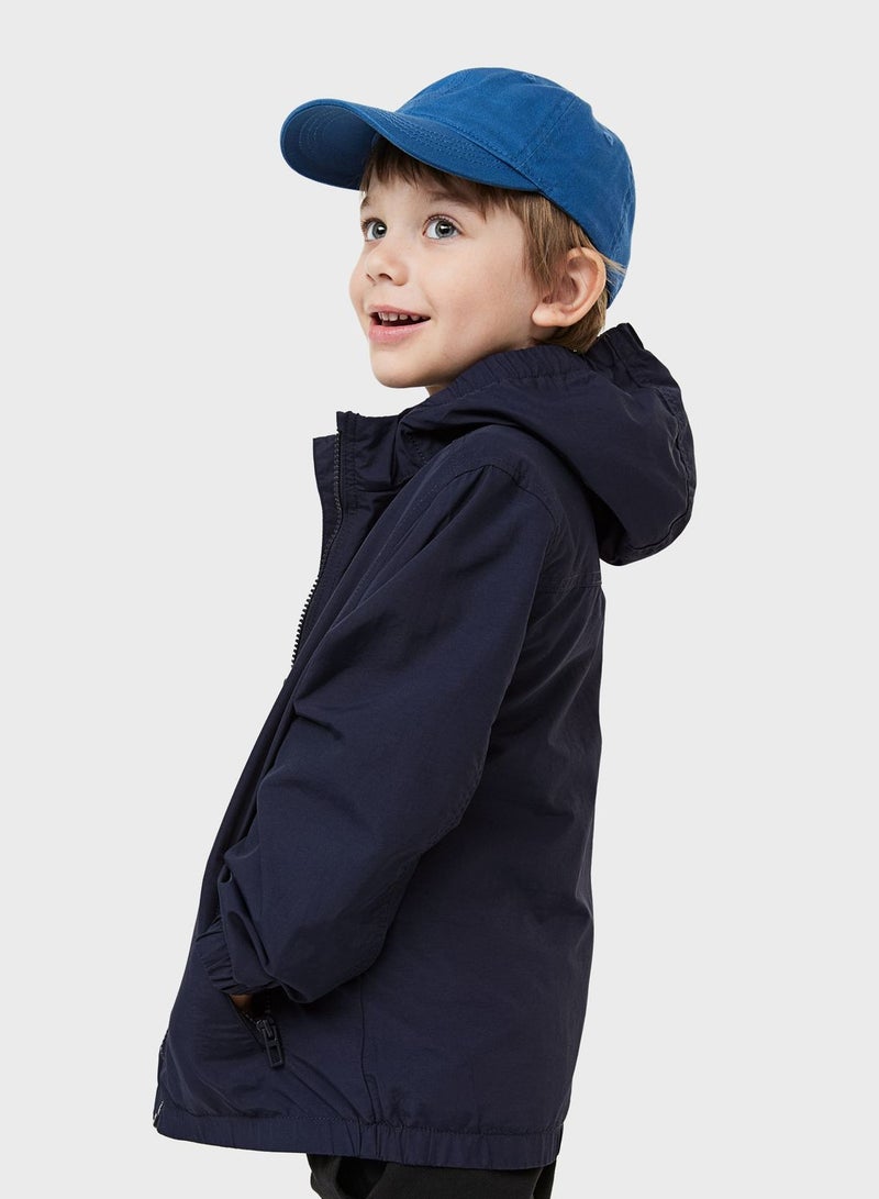 Kids Essential Hooded Jacket