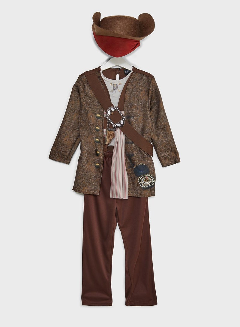 Kids Disney Pirates Caribbean Jack Sparrow Costume