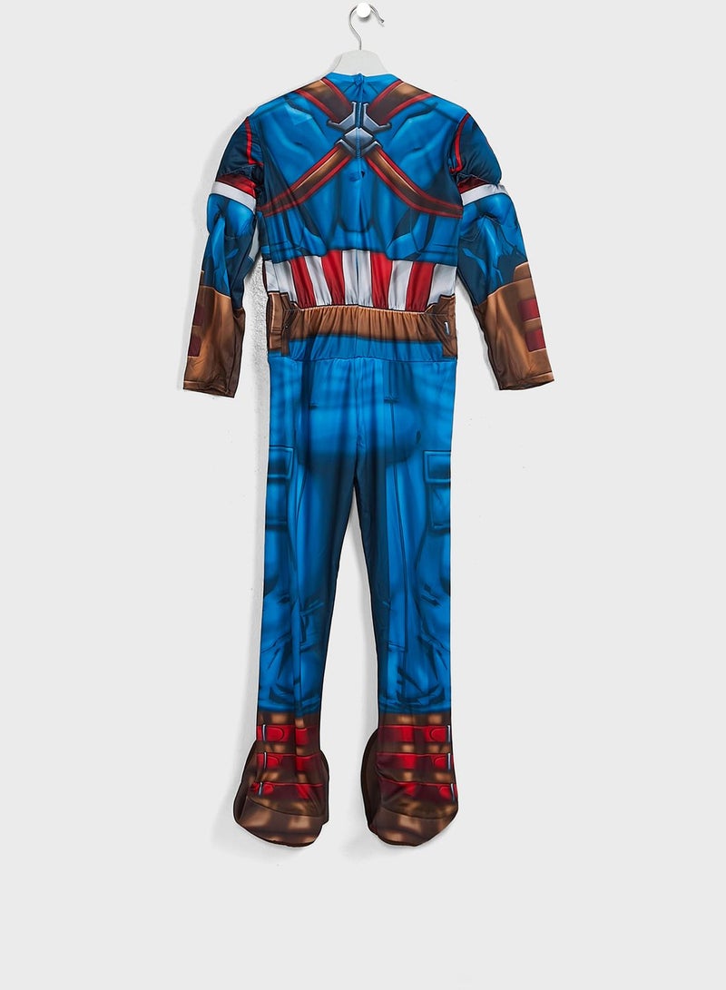 Kids Captain America Deluxe Costume