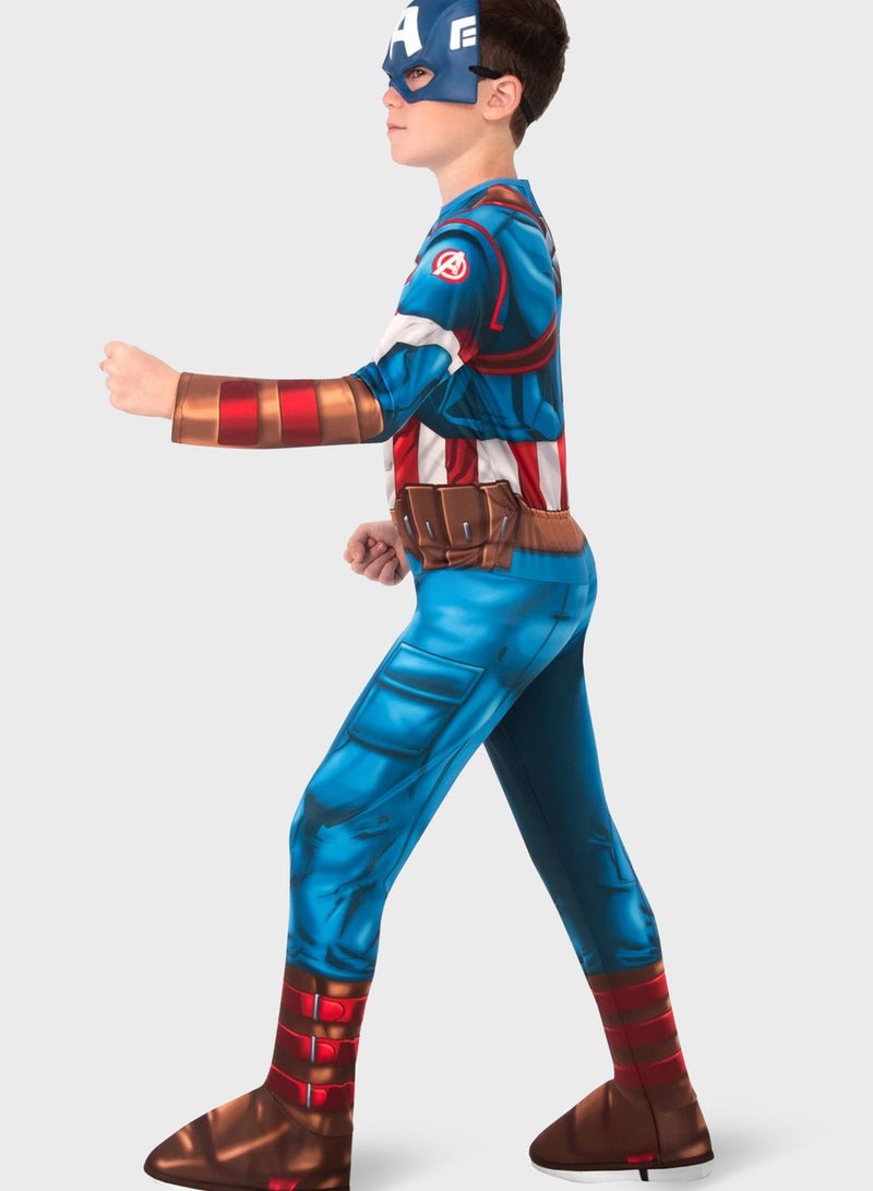 Kids Captain America Classic Core Costume