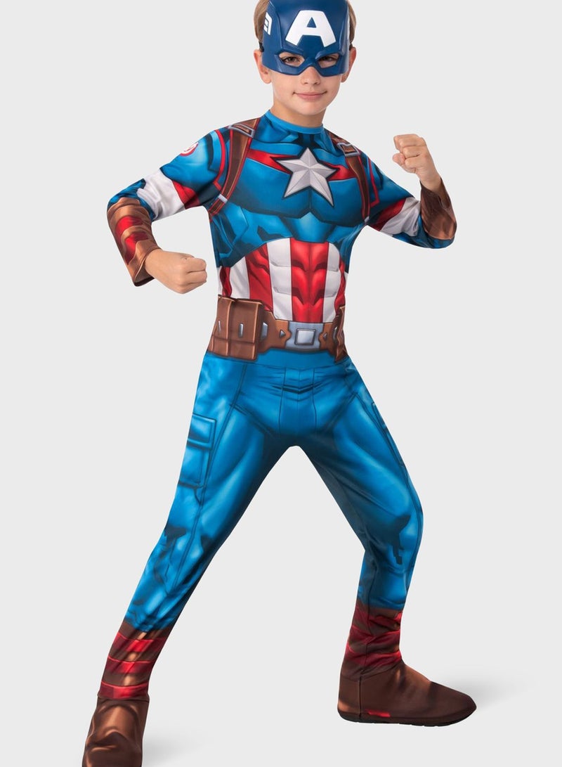 Kids Captain America Classic Core Costume