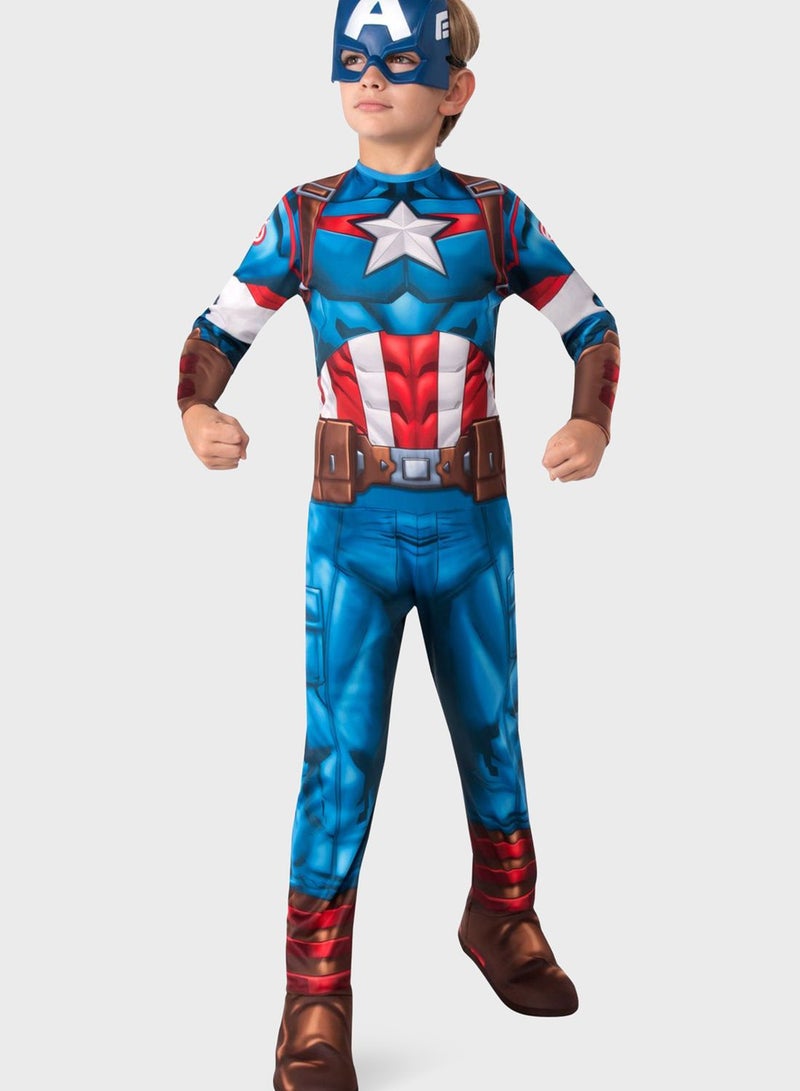 Kids Captain America Classic Core Costume