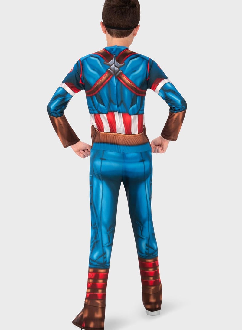 Kids Captain America Classic Core Costume