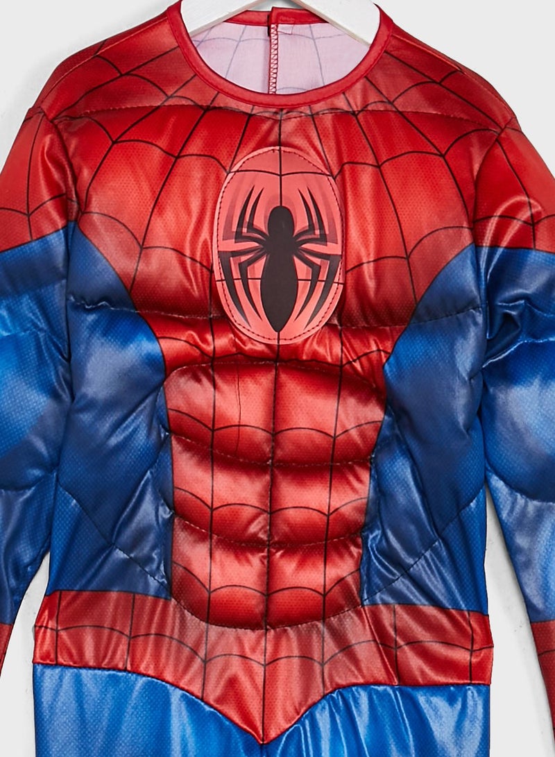 Kids Deluxe Spiderman Costume