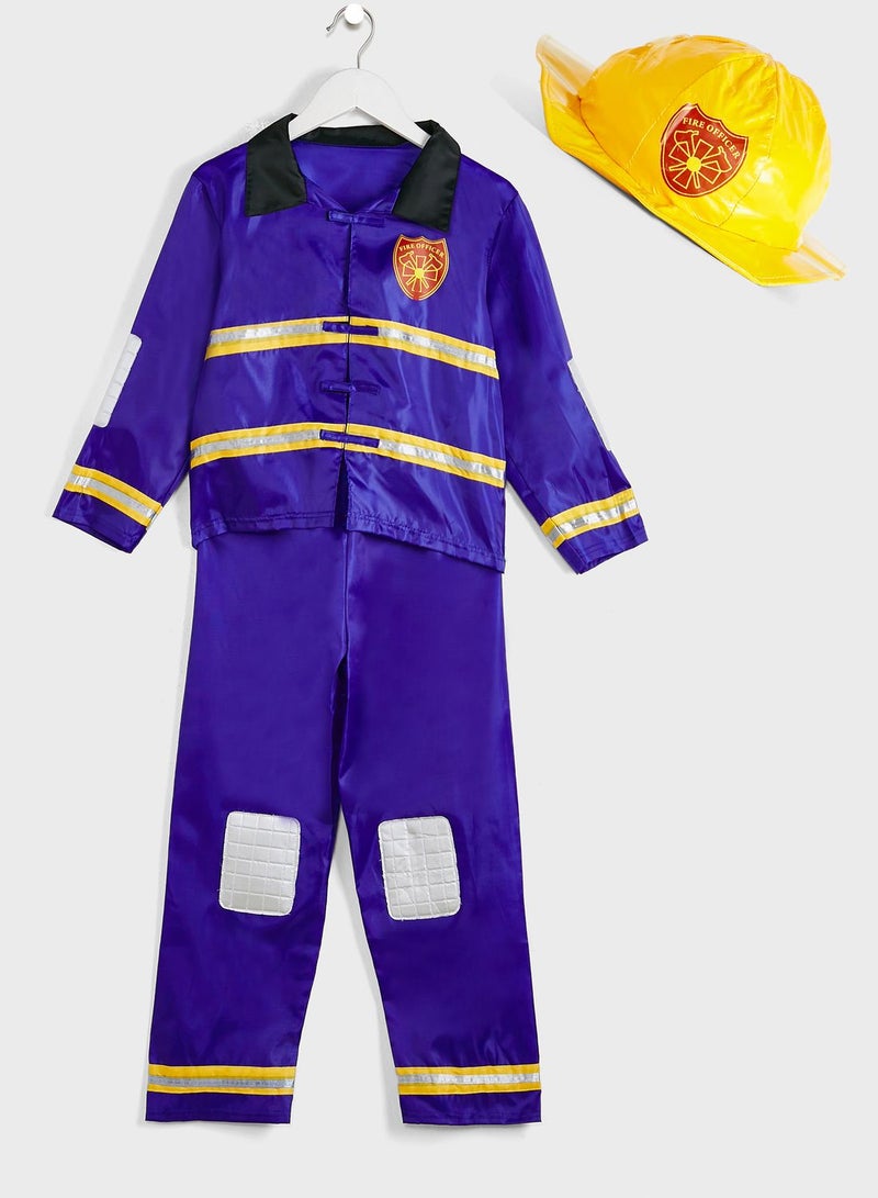 Youth Child Firefighter Costume