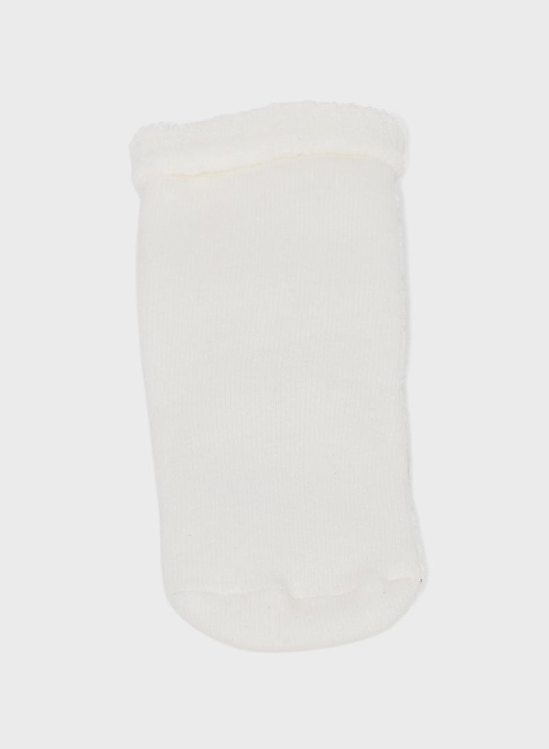 Infant 2 Pack Assorted Knit Socks