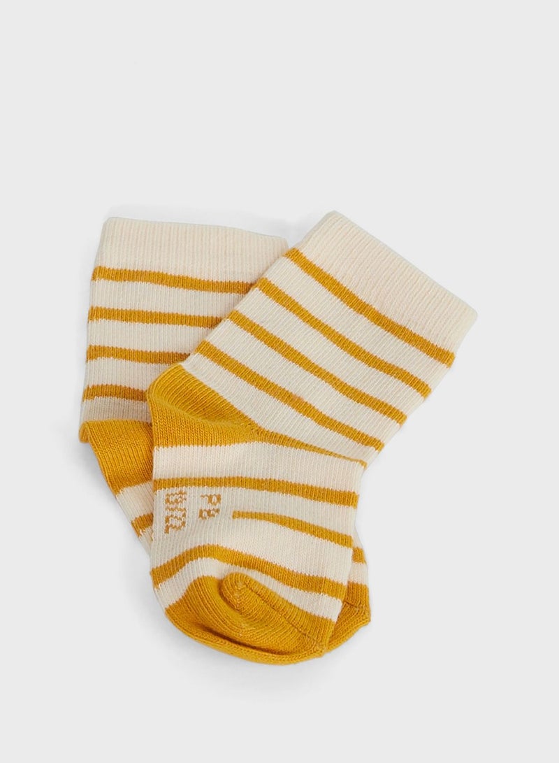 Infant 2 Pack Assorted Socks