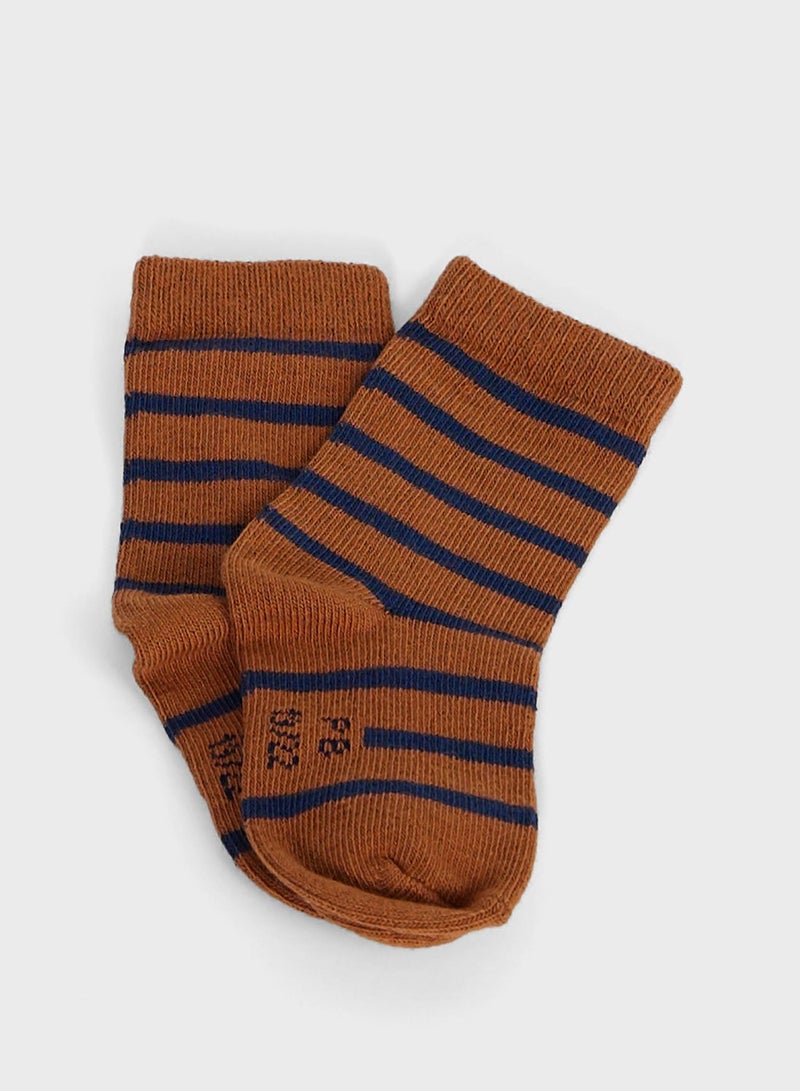 Infant 2 Pack Assorted Socks