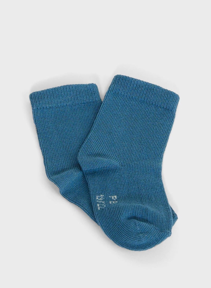 Infant 2 Pack Assorted Socks