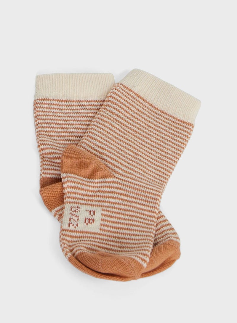 Infant 2 Pack Assorted Socks