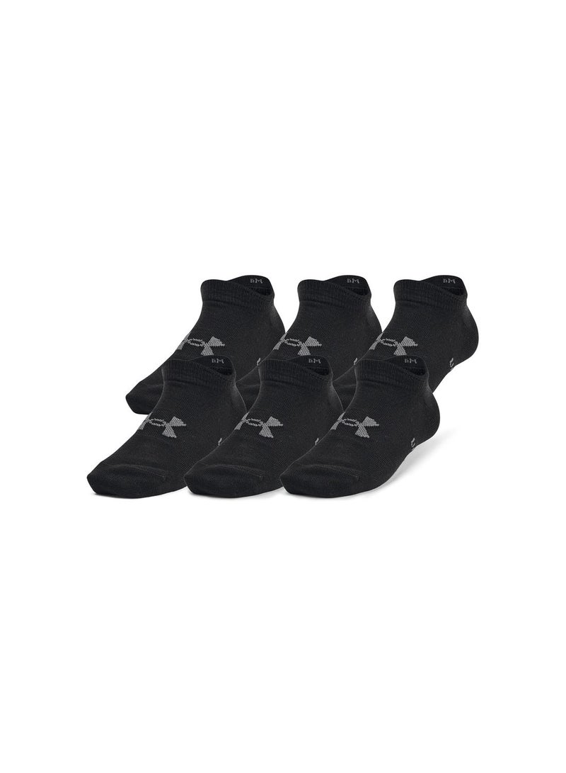 Youth 6 Pack Essential No Show Socks
