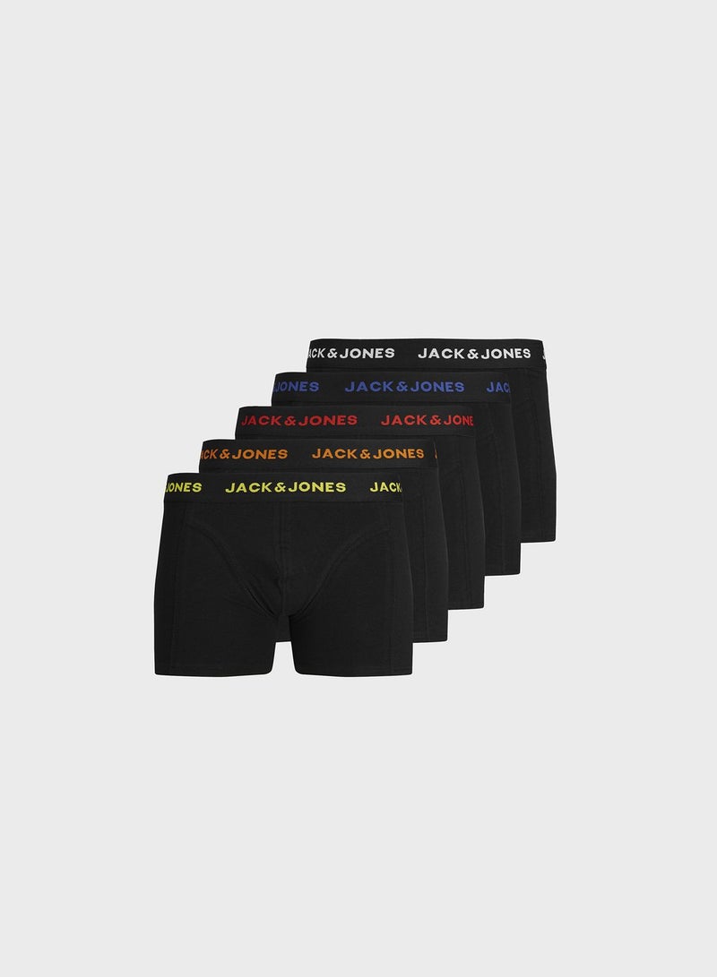 Youth 5 Pack Assorted Trunks